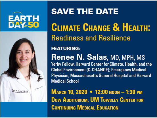 Climate Change & Health Save the Date