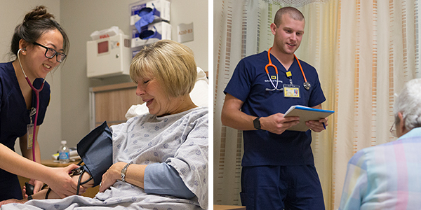 alums volunteered as patients