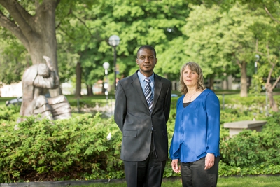 Alain Mukwege and Dr. Janis Miller Drs. Alain Mukwege and Janis Miller
