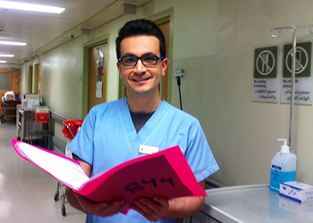 UMSN student Mohamad Baydoun