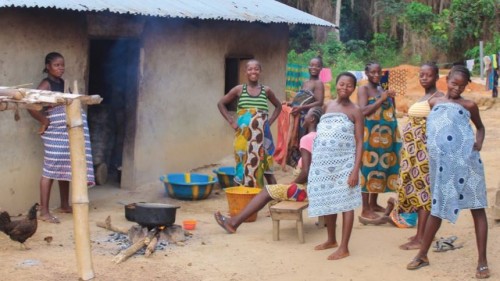 Expectant mothers spend their last days of pregnancy at Maternity Waiting Homes.