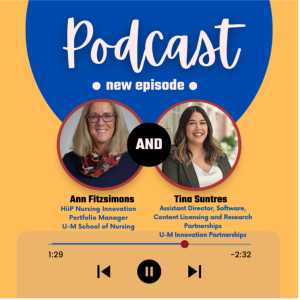 Podcast. New episode. Ann Fitzsimons &amp; Tina Suntres