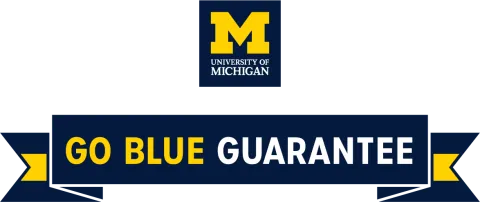Go Blue Gaurantee logo