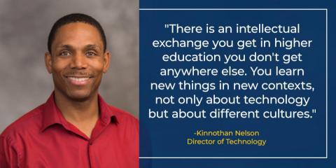 Kinnothan quote and head shot